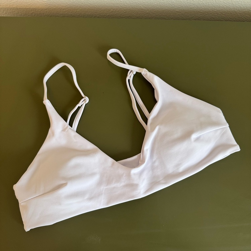 White Women's Bikini Top